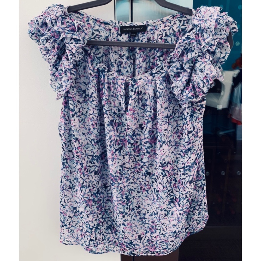 Banana Republic chiffon blouse